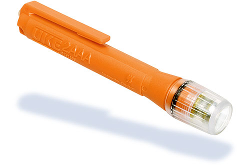 #UK-13008: 2AAA Xenon Penlight Orange
